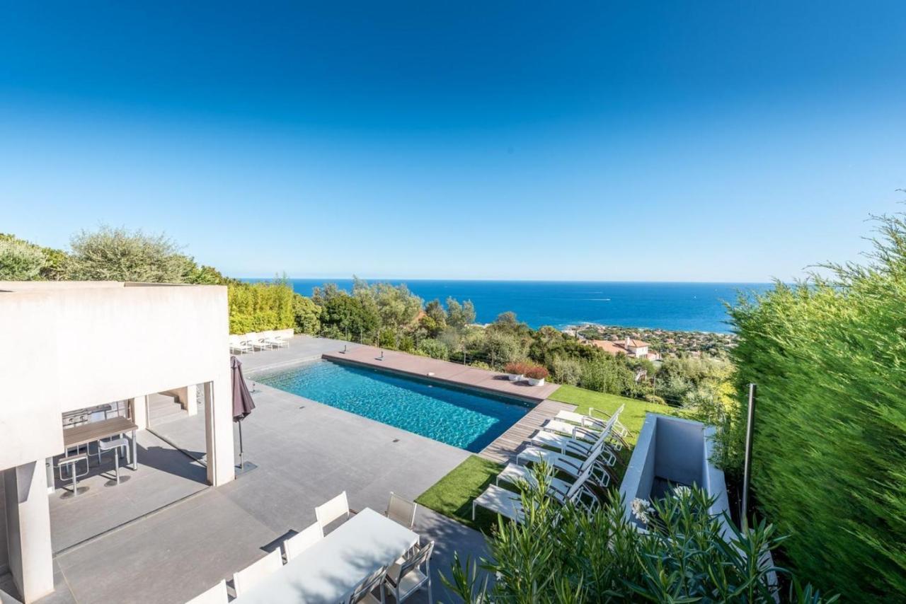Vue Panoramique Sur La Baie De St Tropez Villa Les Issambres Ngoại thất bức ảnh