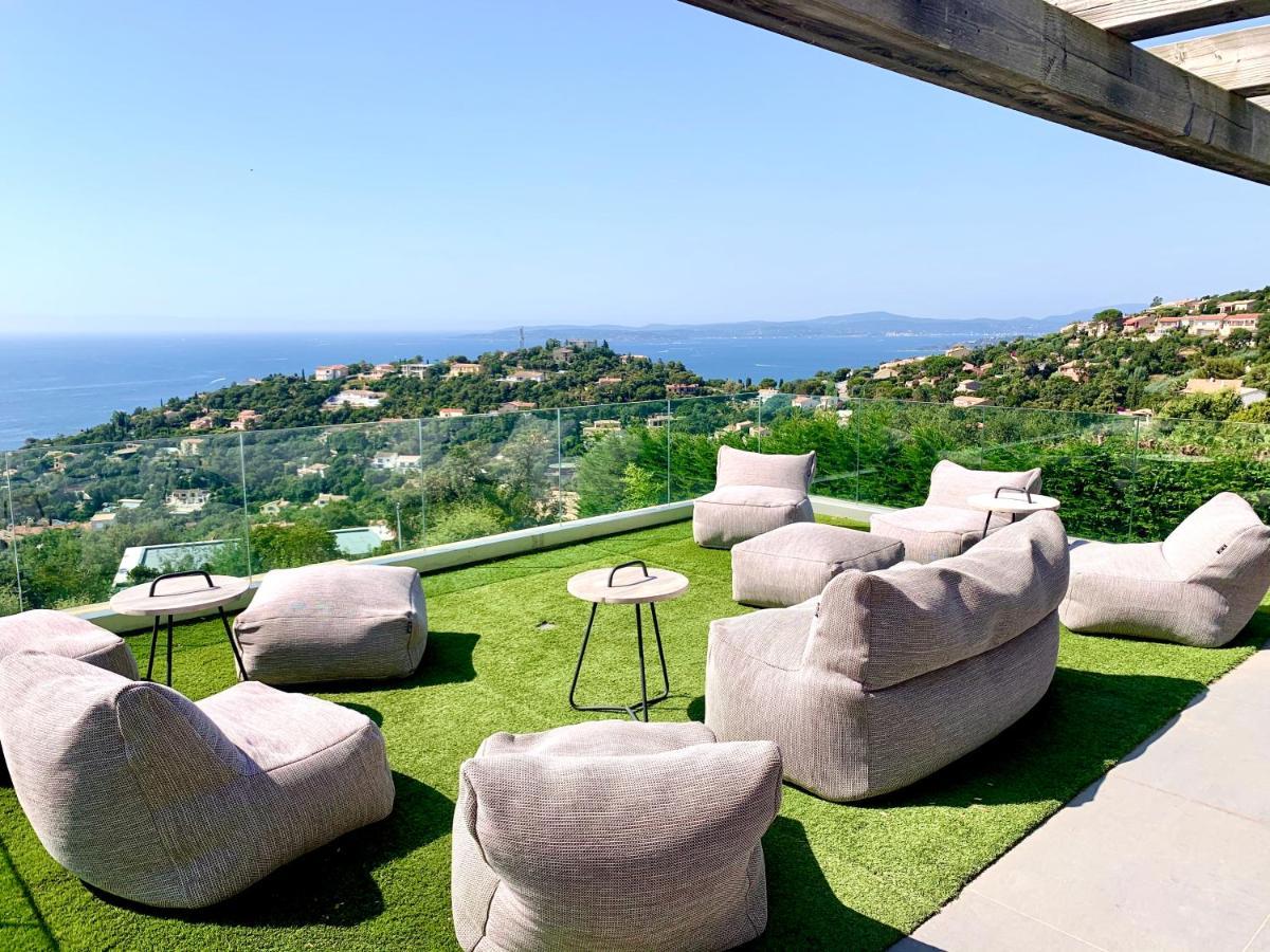 Vue Panoramique Sur La Baie De St Tropez Villa Les Issambres Ngoại thất bức ảnh